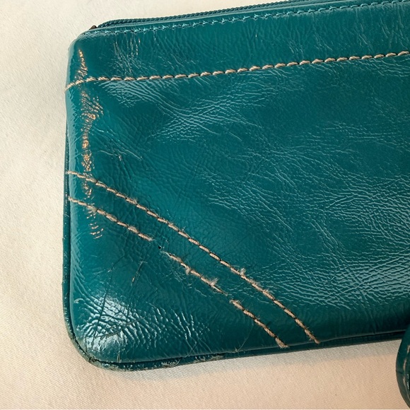 Coach Crinkle Patent Leather Wristlet - Picture 3 of 5